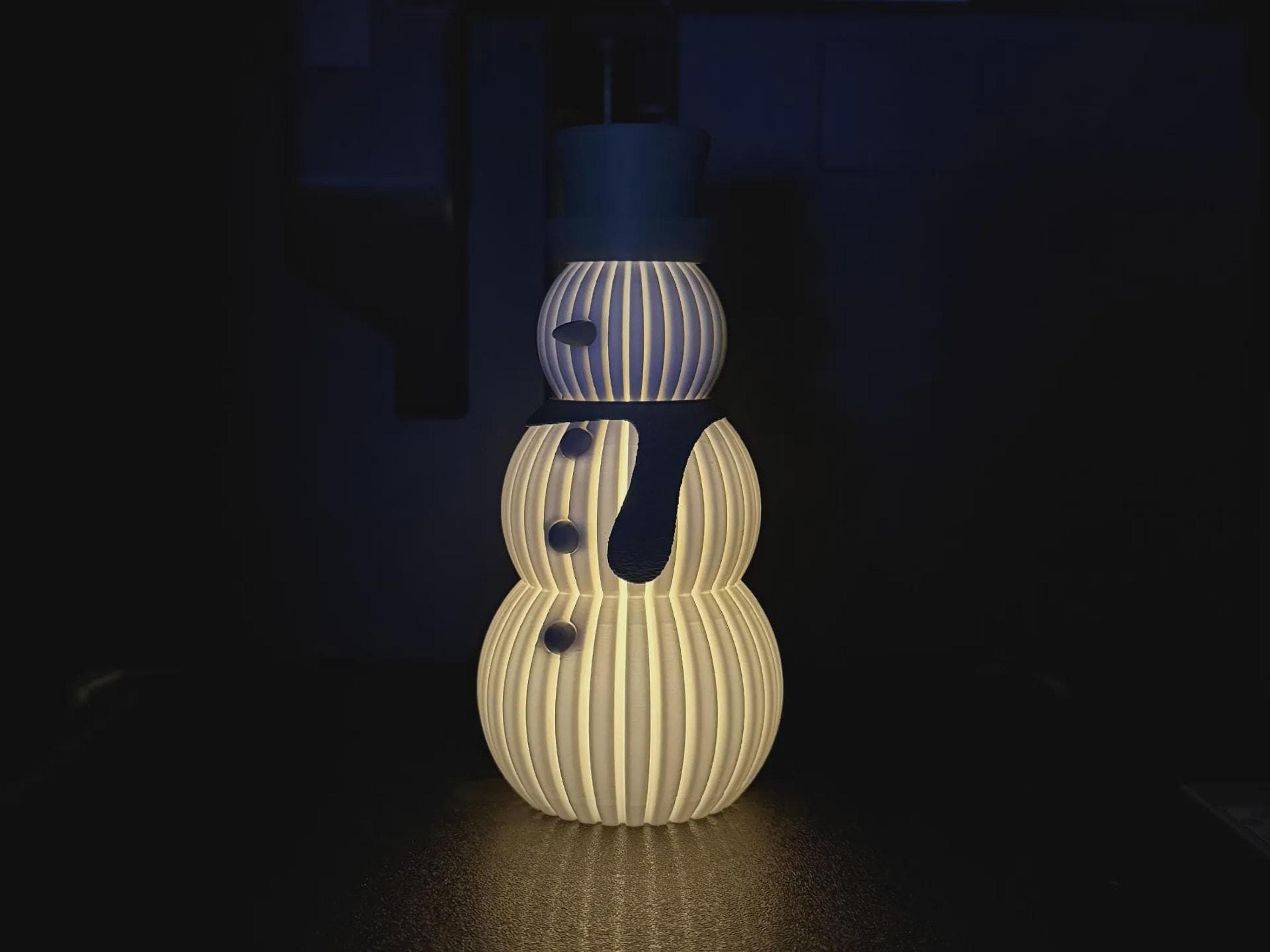 Ribbed Snowman Christmas Decor – photo 4